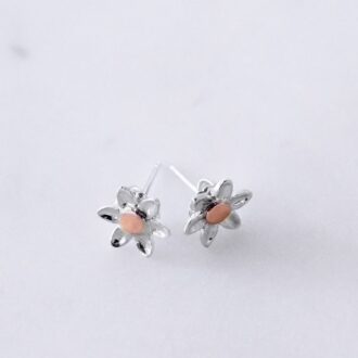 Silver Daisy Stud- Large