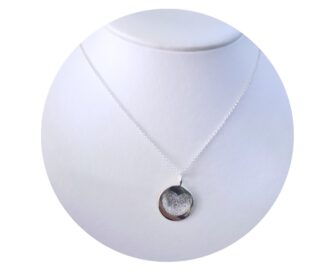 Sterling Silver Fingerprint Necklace
