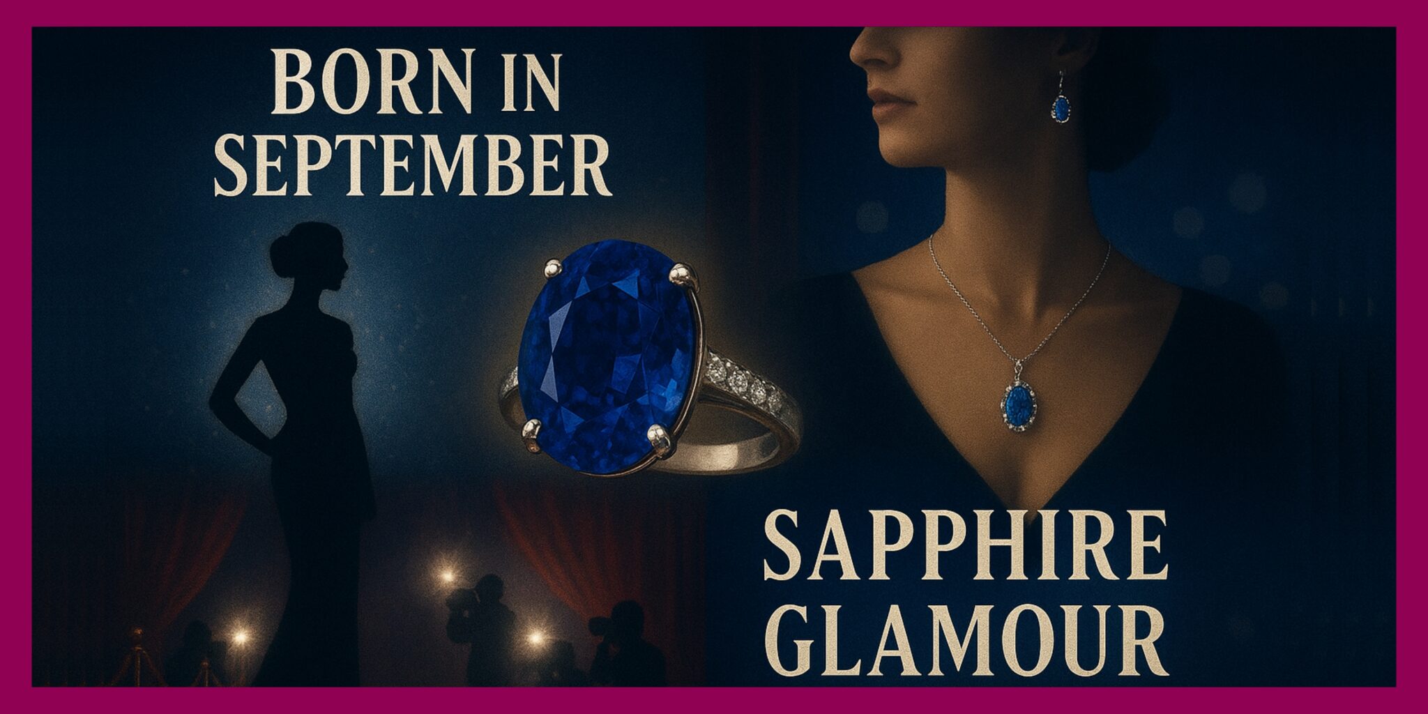 Born In September - Sapphire Glamour